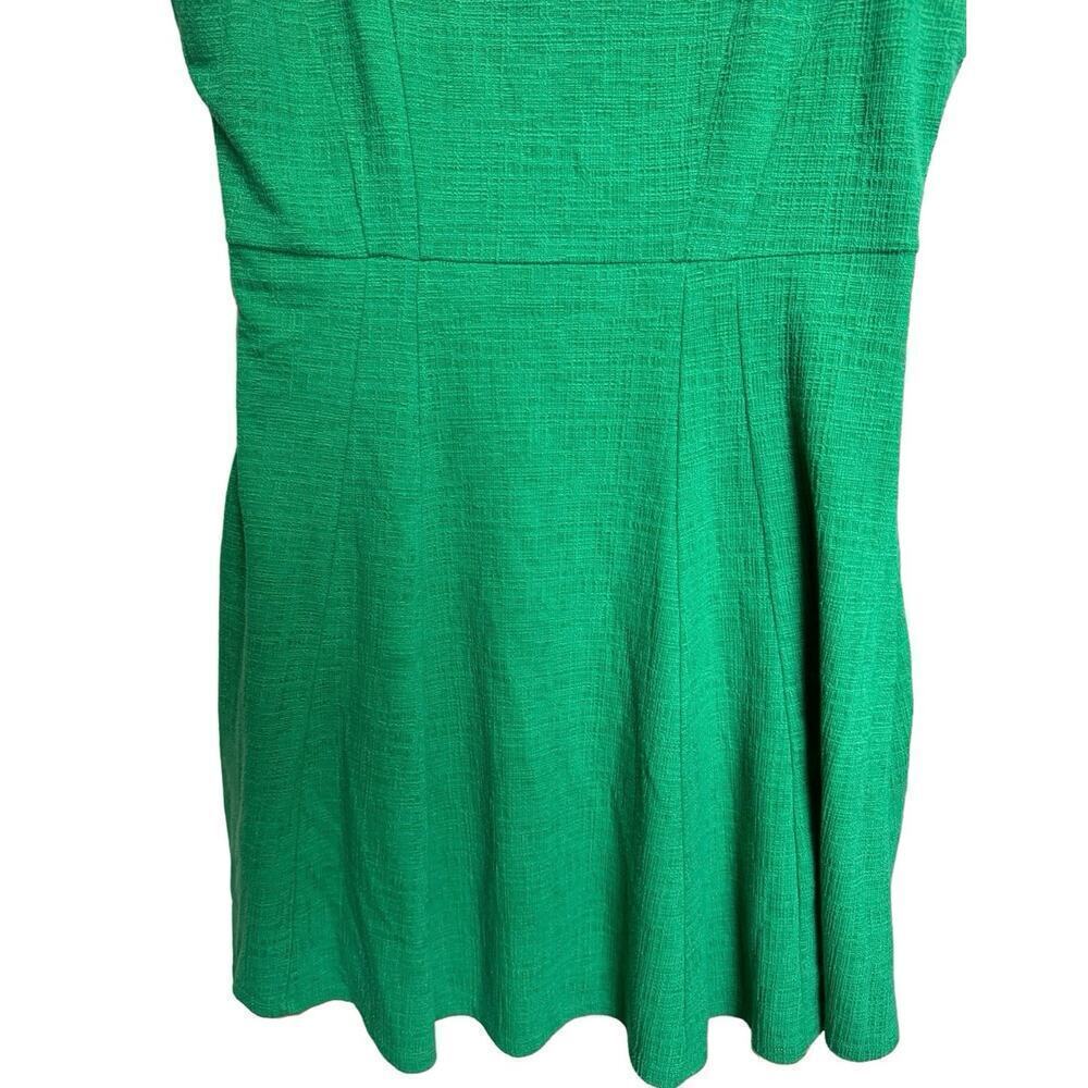 Maeve By Anthropologie Nova Green Skater Dress Size Large - Picture 5 of 11